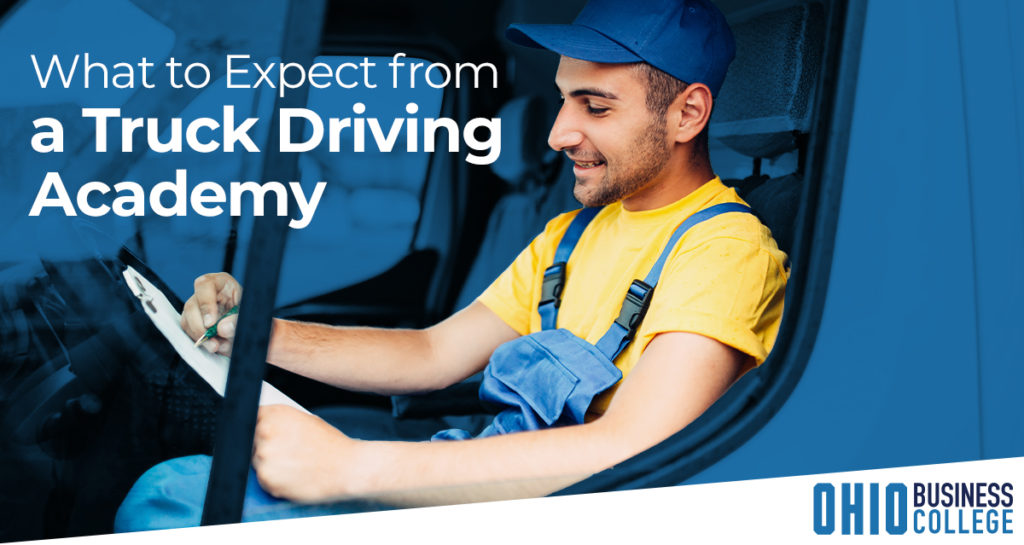 What to expect from a truck driving academy
